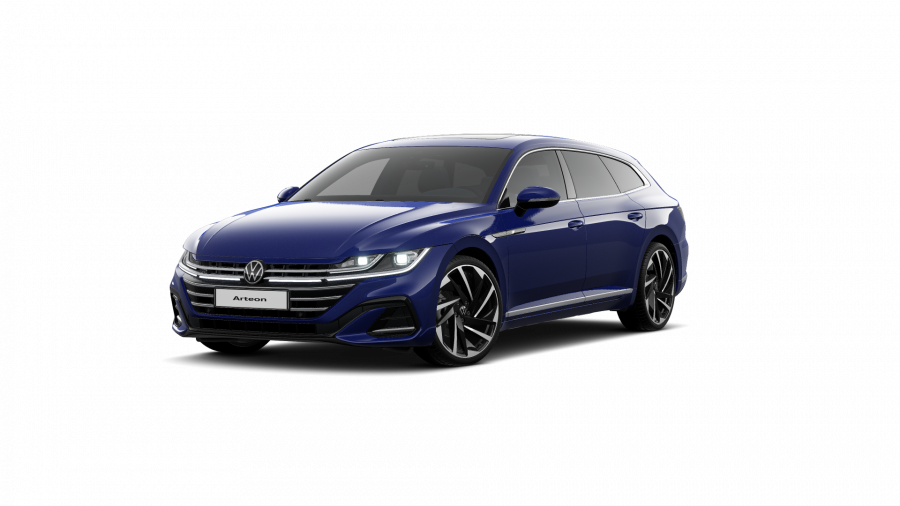 Volkswagen Arteon Shooting Brake, Arteon SB R-Line 2,0 TSI 7DSG, barva modrá