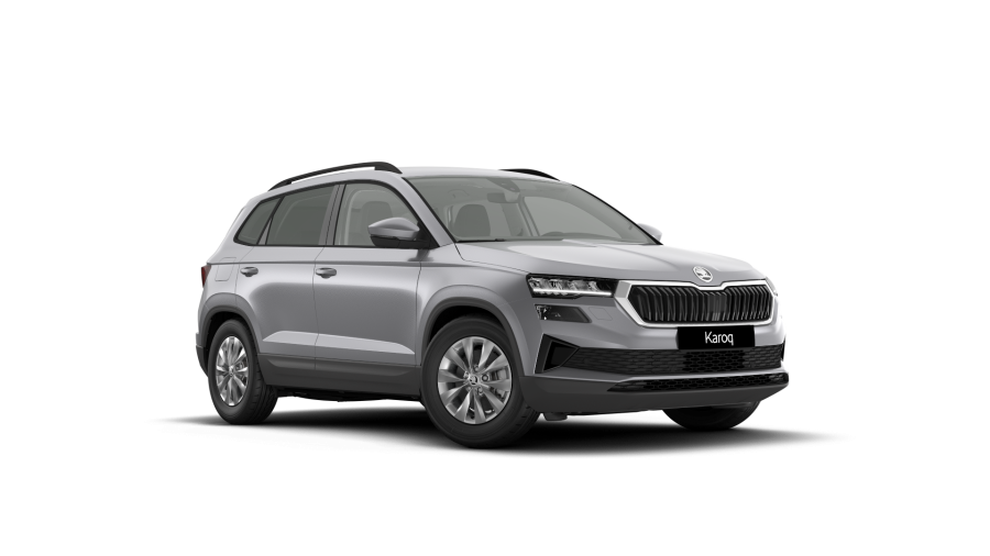 Škoda Karoq, 2,0 TDI 85 kW 6-stup. mech., barva stříbrná