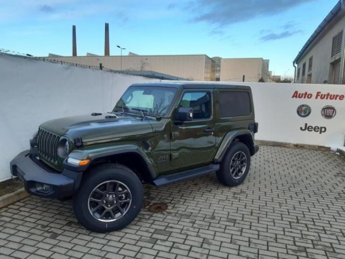 Jeep Wrangler, 2,0T 270 PS 80 ´th Anniversary, barva zelená