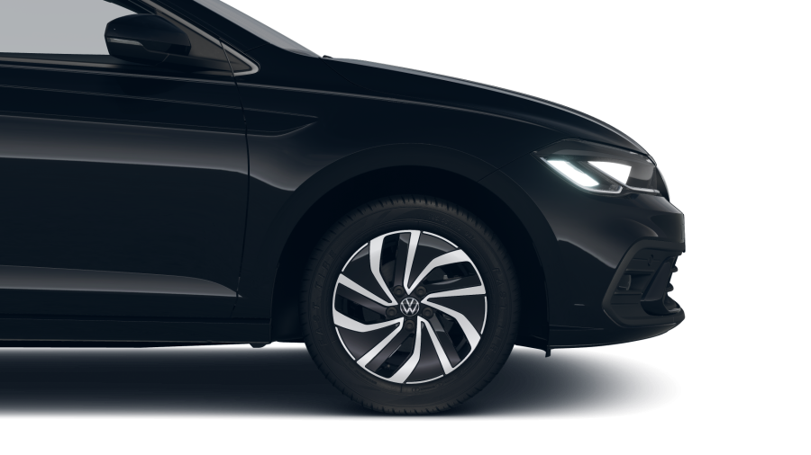 Volkswagen Polo, Polo People 1,0 TSI 70 kW 5G, barva černá