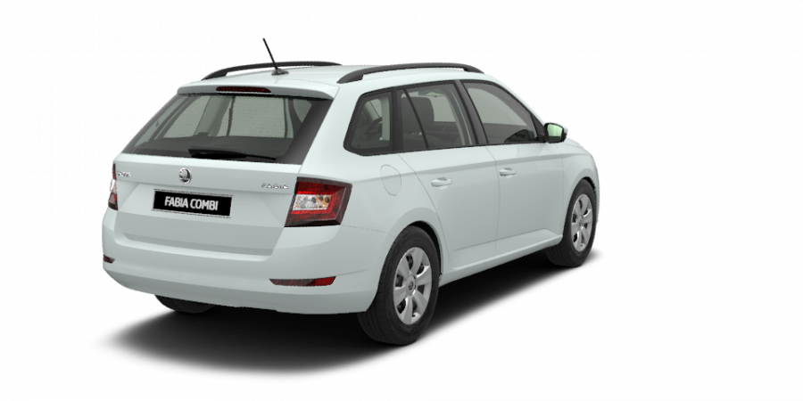Škoda Fabia, 1,0 MPI 55 kW 5-stup. mech., barva bílá