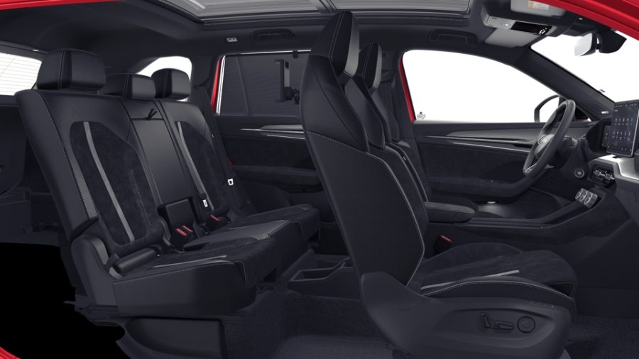 Škoda Kodiaq, 1,5 TSI iV 150 kW 6° automatická DSG, barva červená