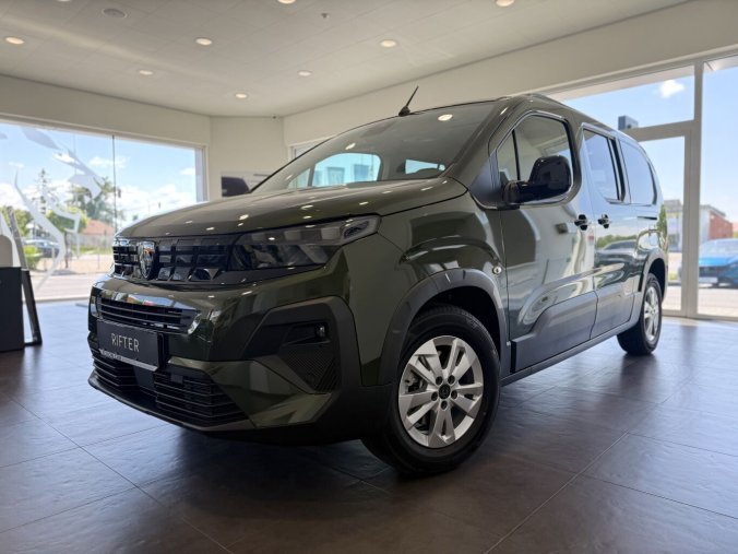 Peugeot Rifter, Peugeot Rifter ALLURE LONG 130k, 7míst, Winter, barva zelená
