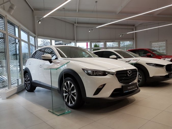 Mazda CX-3, 2.0Skyactiv-G 121k, barva bílá