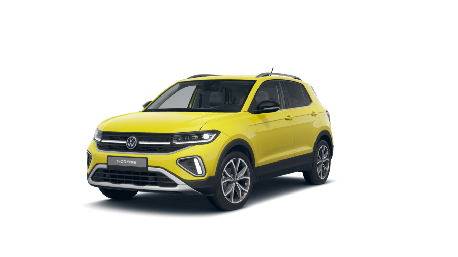 Volkswagen T-Cross, T-Cross Style 1.0 TSI 85 kW 7DSG, barva žlutá