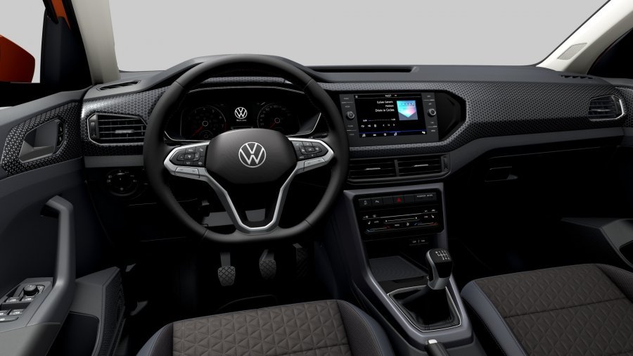 Volkswagen T-Cross, T-Cross Style 1,0 TSI 81 kW 6G, barva oranžová