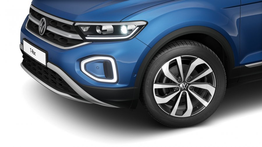 Volkswagen T-Roc, T-Roc Style 1,5 TSI 110 kW 6G, barva modrá