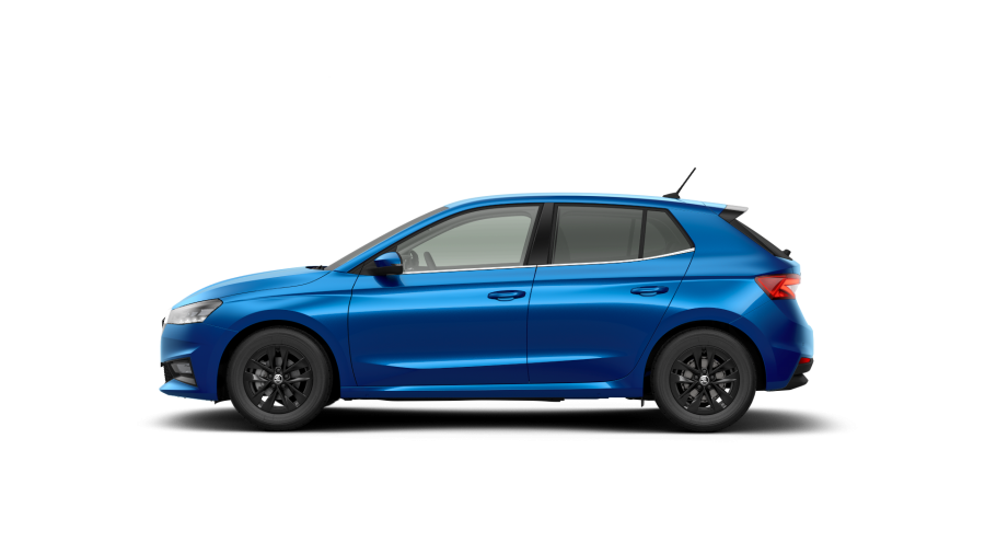 Škoda Fabia, 1,0 TSI 70 kW 5° manuální, barva modrá