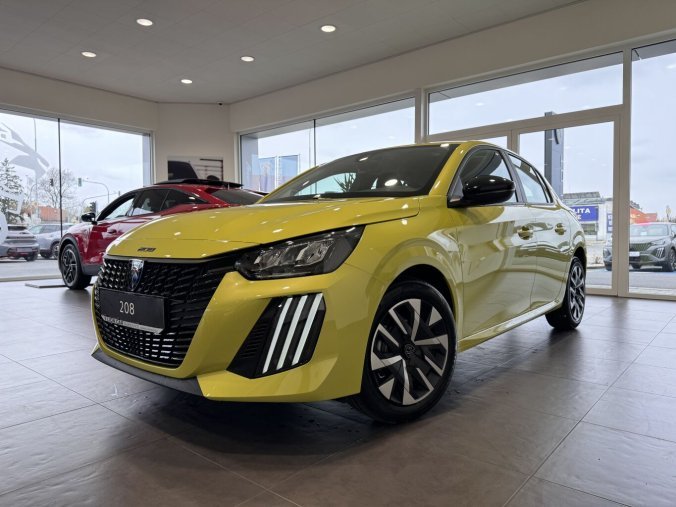 Peugeot 208, Peugeot 208 STYLE, 100 koní, výhřev sedadel, barva žlutá