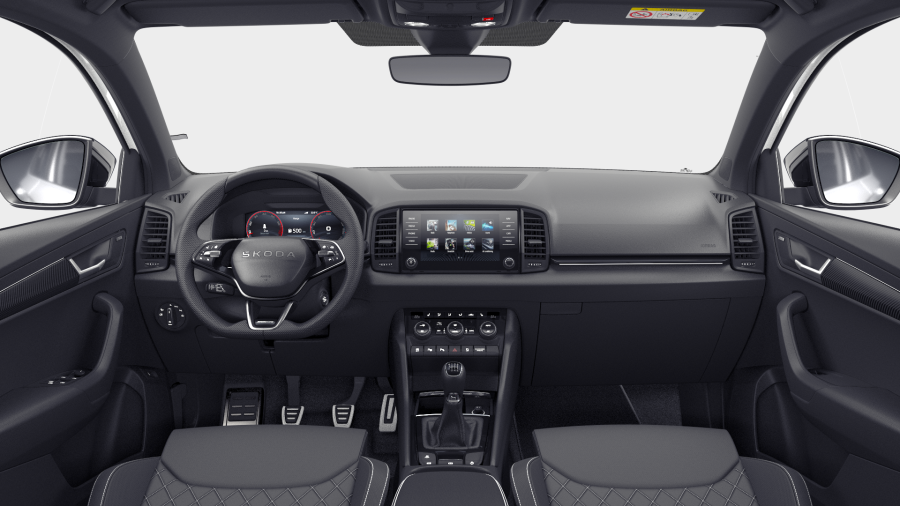 Škoda Karoq, 1,5 TSI 110 kW 6° manuální, barva bílá