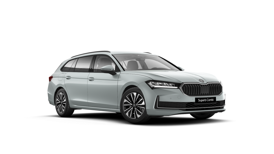 Škoda Superb, 1,5 TSI m-HEV 110 kW 7° automatická DSG, barva stříbrná