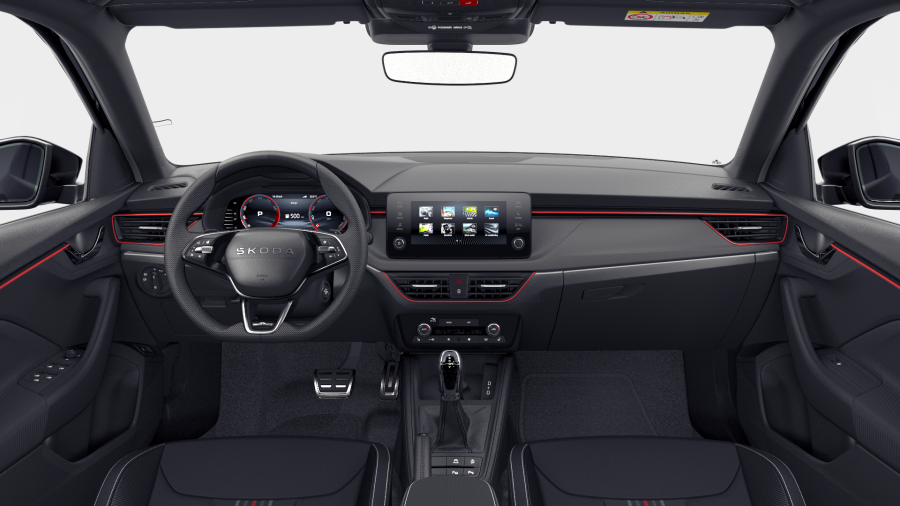 Škoda Scala, 1,0 TSI 85 kW 7° automatická DSG, barva černá