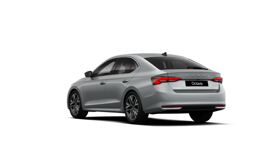 Škoda Octavia, 1,5 TSI Hybrid 110 kW 7° automatická DSG, barva stříbrná