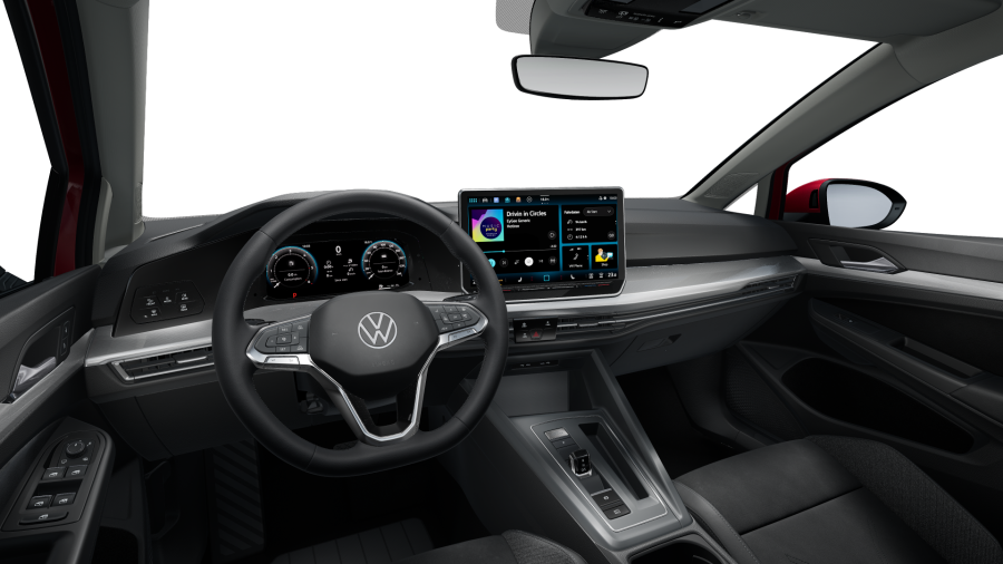 Volkswagen Golf, Golf People 1,5 eTSI 85 kW 7DSG mHEV, barva červená
