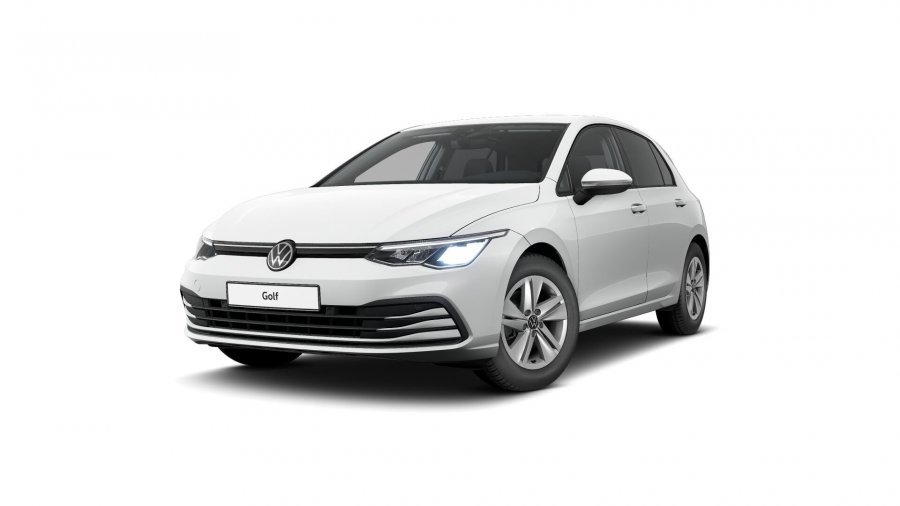 Volkswagen Golf, Golf Life 1,5 eTSI 7DSG mHEV, barva bílá