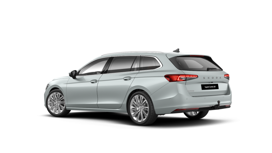 Škoda Superb, 2,0 TDI 110 kW 7-stup. automat., barva stříbrná