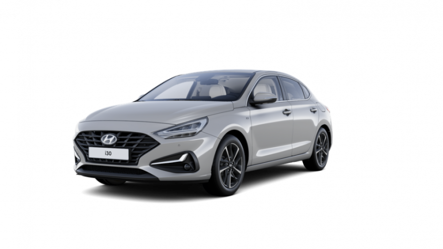 Hyundai i30, 1,0 T-GDI 88 kW DCT, barva stříbrná