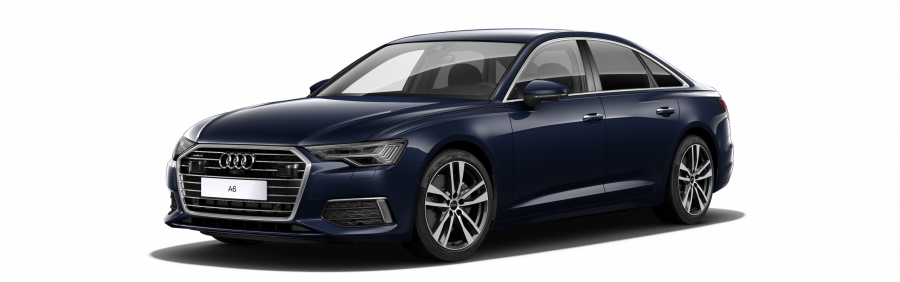 Audi A6, A6 Design 50 TDI quattro, barva modrá