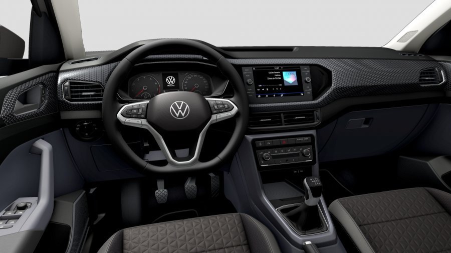 Volkswagen T-Cross, T-Cross Style 1,0 TSI 81 kW 6G, barva šedá