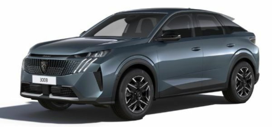 Peugeot 3008, Peugeot 3008 ALLURE Hybrid 136 e-DCS6, barva modrá