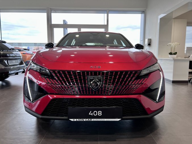 Peugeot 408, Peugeot 408 GT, El. víko, Matrix, Automat, barva červená