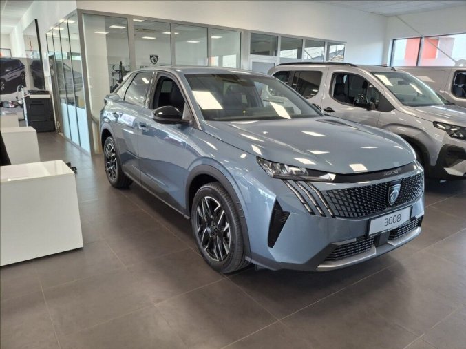 Peugeot 3008, Peugeot 3008 1,2 Hybrid 145 e-DCS6  ALLURE, barva modrá