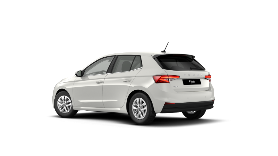 Škoda Fabia, 1,0 TSI 85 kW 7° automatická DSG, barva bílá