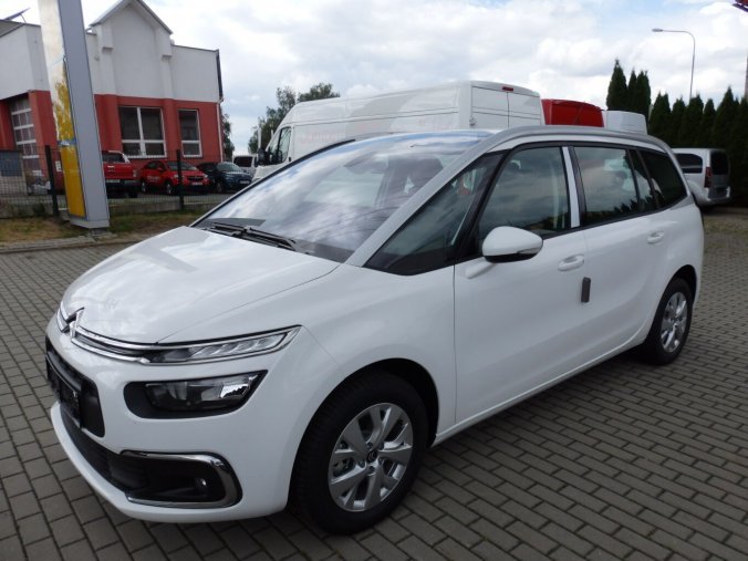 Citroën Grand C4 Spacetourer, Citroën Grand C4 SpaceTourer FEEL 1.2 PT 130k 7 míst, barva bílá