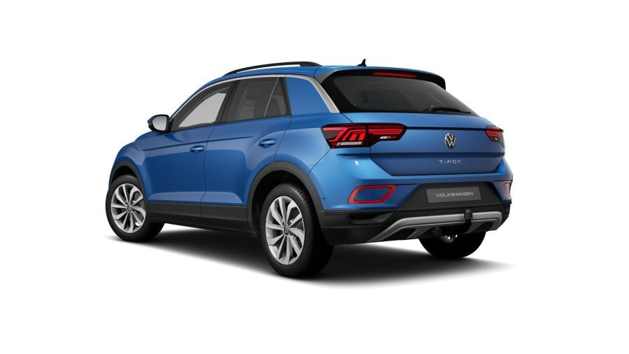 Volkswagen T-Roc, T-Roc People 1,0 TSI 85 kW 6G, barva modrá