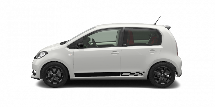 Škoda Citigo, 1,0 MPI 55 kW 5-stup. mech., barva bílá