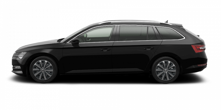 Škoda Superb, 2,0 TDI 110 kW 6-stup. mech., barva černá