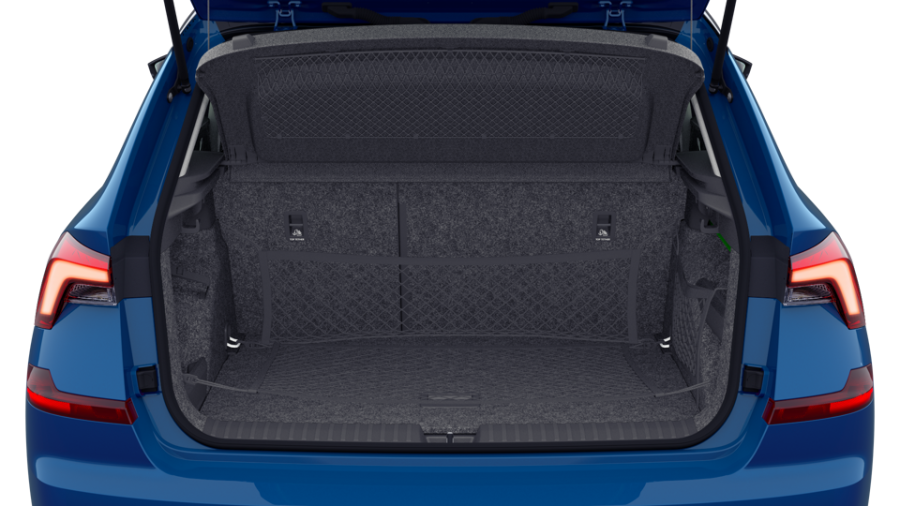 Škoda Kamiq, 1,5 TSI 110 kW 6-stup. mech., barva modrá