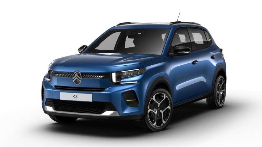 Citroën C3, Plus Turbo 100k Manual, barva modrá