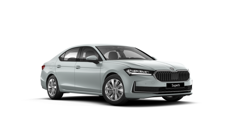 Škoda Superb, 1,5 TSI iV 150 kW 6-stup. automat., barva stříbrná