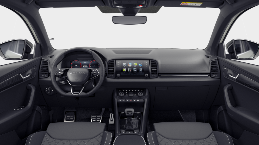 Škoda Karoq, 2,0 TDI 110 kW 7° automatická DSG 4x4, barva šedá