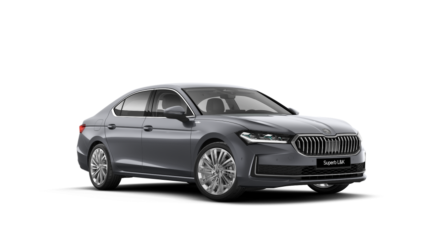 Škoda Superb, 2,0 TDI 110 kW 7-stup. automat., barva šedá