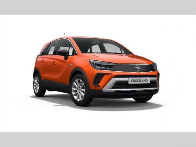 Opel Crossland X, Elegance 1.2 Turbo 96 kW AT6, barva oranžová