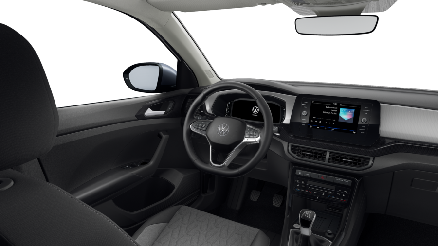 Volkswagen T-Cross, T-Cross People 1.0 TSI 85 kW 6G, barva šedá