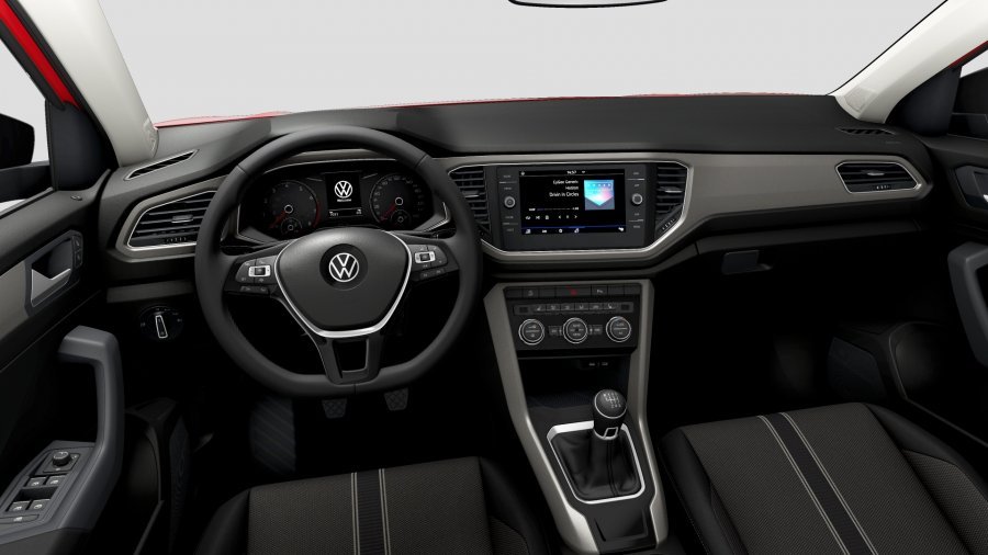 Volkswagen T-Roc, T-Roc Maraton Edition 1,0 TSI 6G, barva červená