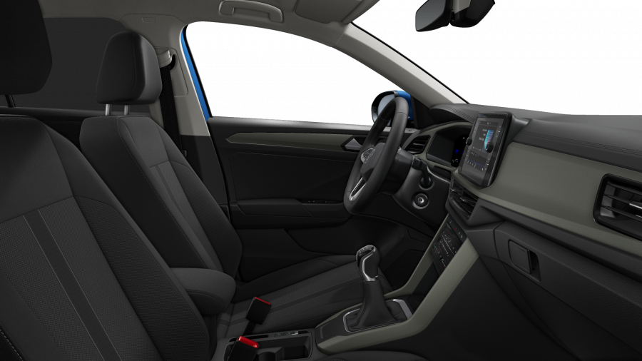 Volkswagen T-Roc, T-Roc Life 1,0 TSI 81kW 6G, barva modrá