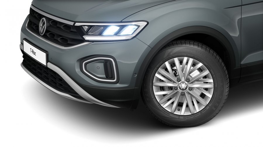 Volkswagen T-Roc, T-Roc Life 1,5 TSI 110 kW 6G, barva modrá