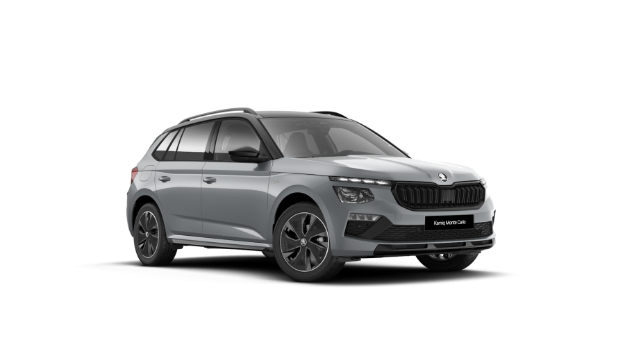 Škoda Kamiq, 1,0 TSI 85 kW 7-stup. automat., barva stříbrná