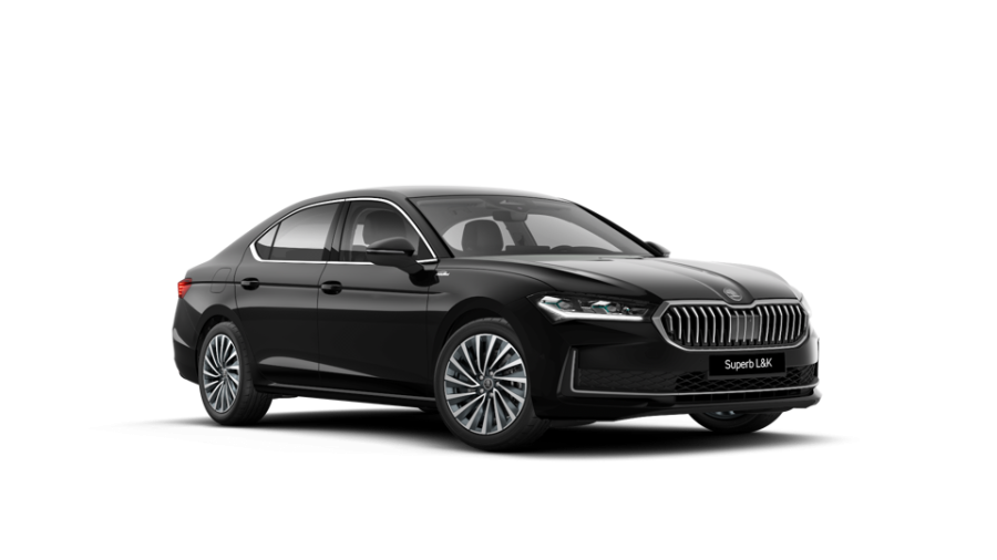 Škoda Superb, 2,0 TDI 142 kW 7-stup. automat. 4x4, barva černá