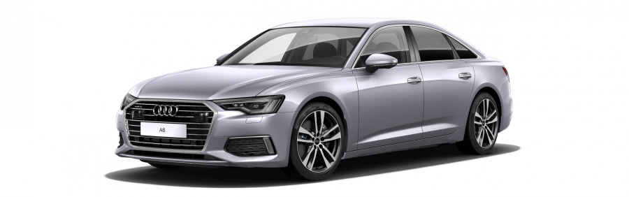 Audi A6, A6 Design 45 TDI quattro, barva stříbrná