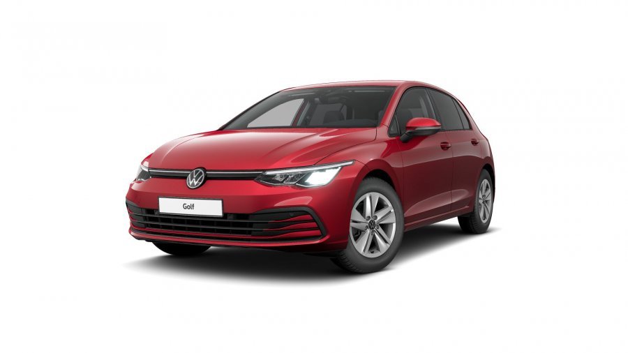 Volkswagen Golf, Golf Life 1,5 TSI 6G, barva červená