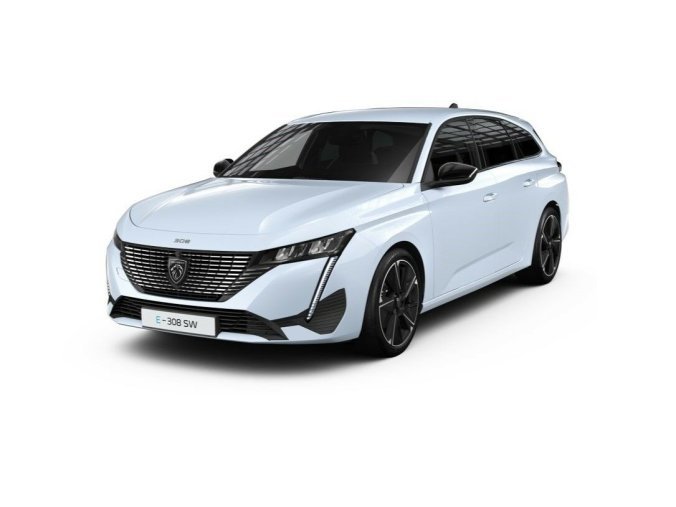 Peugeot 308, Peugeot 308 308 SW ALLURE Elektromotor 115 kW / 156 k (Baterie 54 kWh), barva bílá
