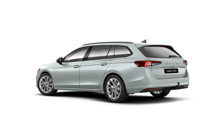 Škoda Superb, 2,0 TDI 142 kW 7-stup. automat. 4x4, barva stříbrná