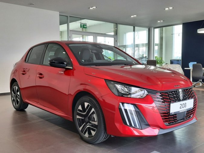 Peugeot 208, Peugeot 208 ALLURE 1.2 PT 100k MAN6, barva červená
