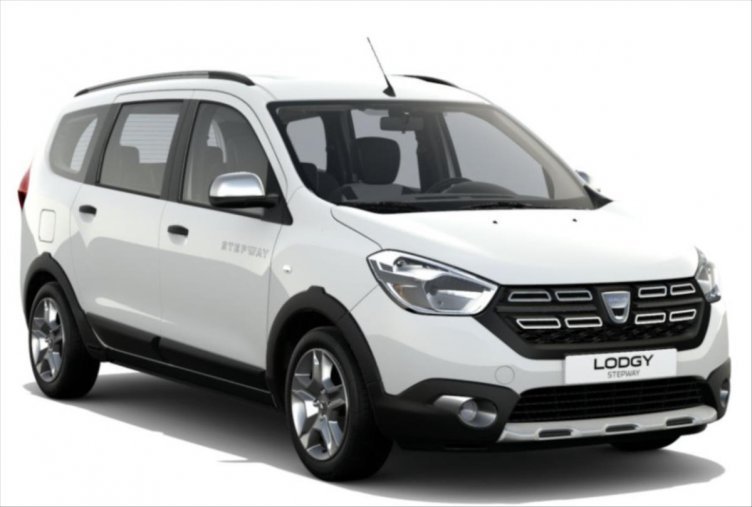 Dacia Lodgy, Blue dCi 115  Stepway 7míst, barva bílá