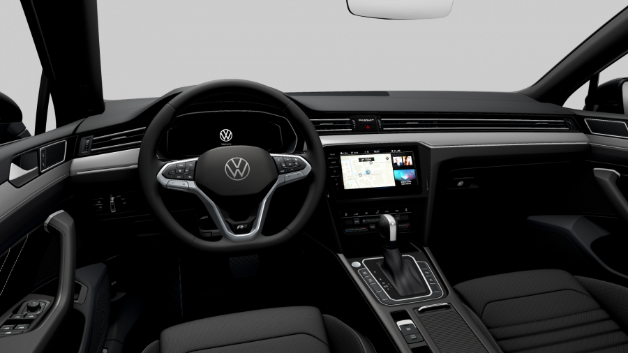 Volkswagen Passat Variant, Passat Variant Elegance 2,0 TDI 4MOT DSG, barva černá